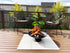 Lassen Black Cast Iron Fire Pit, 59cm Outdoor Firepit on Matching Base