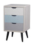 Adrian Cabinet 3 Drawers Sleek Modern Curved Edge Storage Unit Hallway