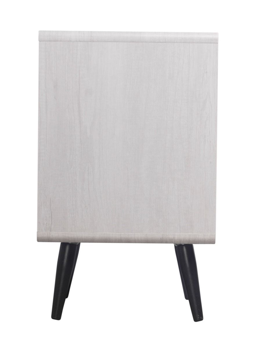Adrian Cabinet 3 Drawers Sleek Modern Curved Edge Storage Unit Hallway