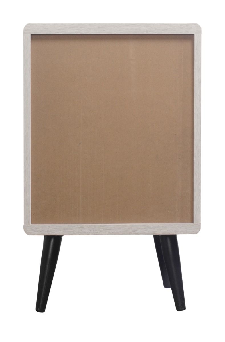 Adrian Cabinet 3 Drawers Sleek Modern Curved Edge Storage Unit Hallway