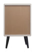 Adrian Cabinet 3 Drawers Sleek Modern Curved Edge Storage Unit Hallway