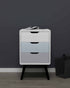 Adrian Cabinet 3 Drawers Sleek Modern Curved Edge Storage Unit Hallway