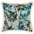 Cushion Cover-Coastal Fringe-Palm Trees Seafoam-60cm x 60cm