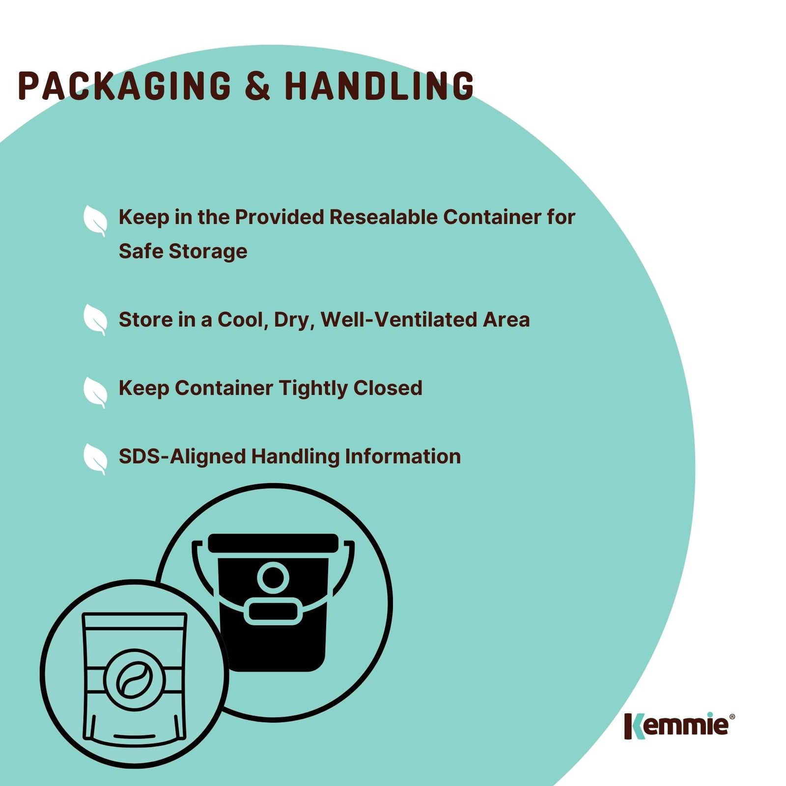 Kemmie 10Kg Boric Acid Powder 99.9% Pure - Soluble Orthoboric Acid H3BO3