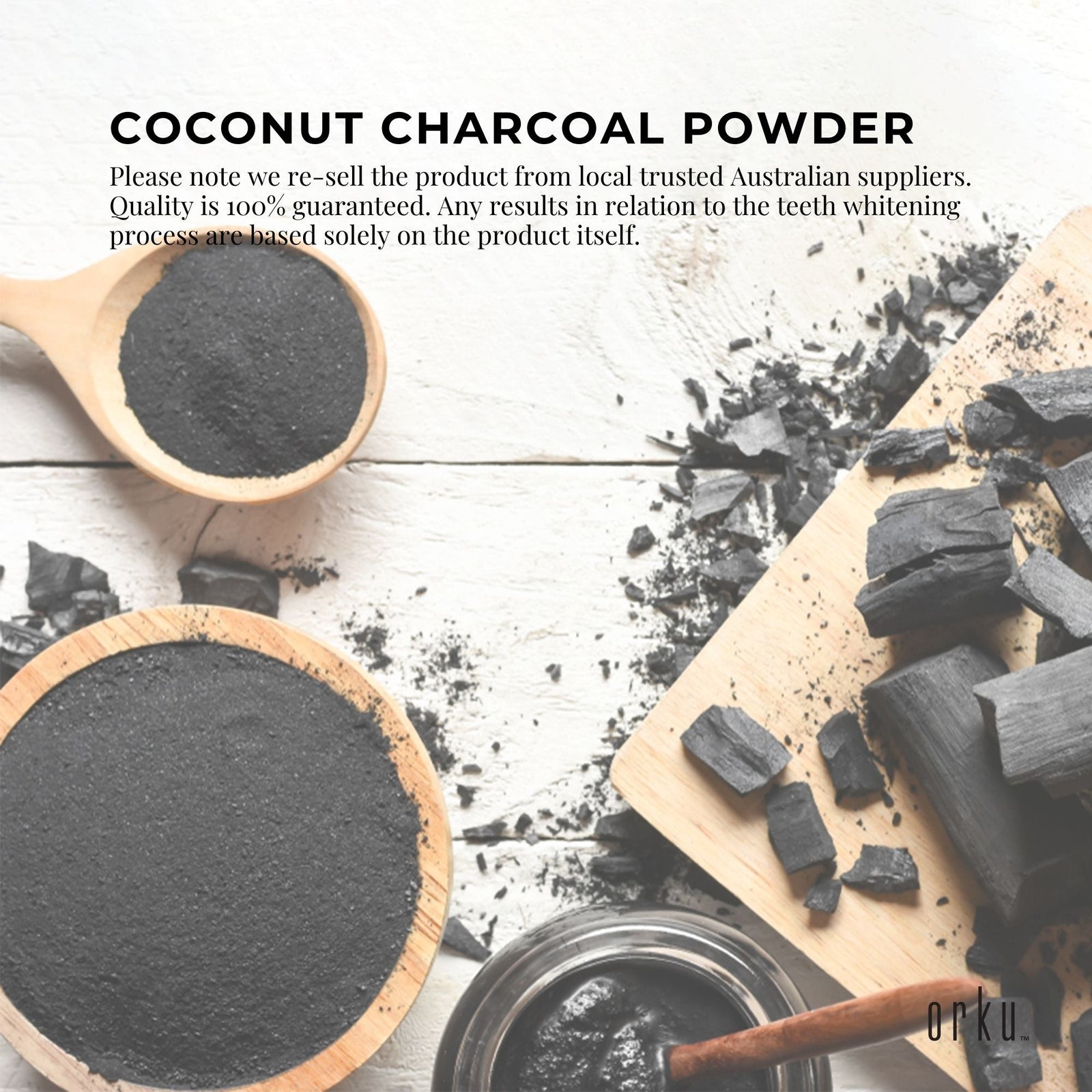 1Kg Activated Carbon Powder Coconut Charcoal - Teeth Whitening + Skin