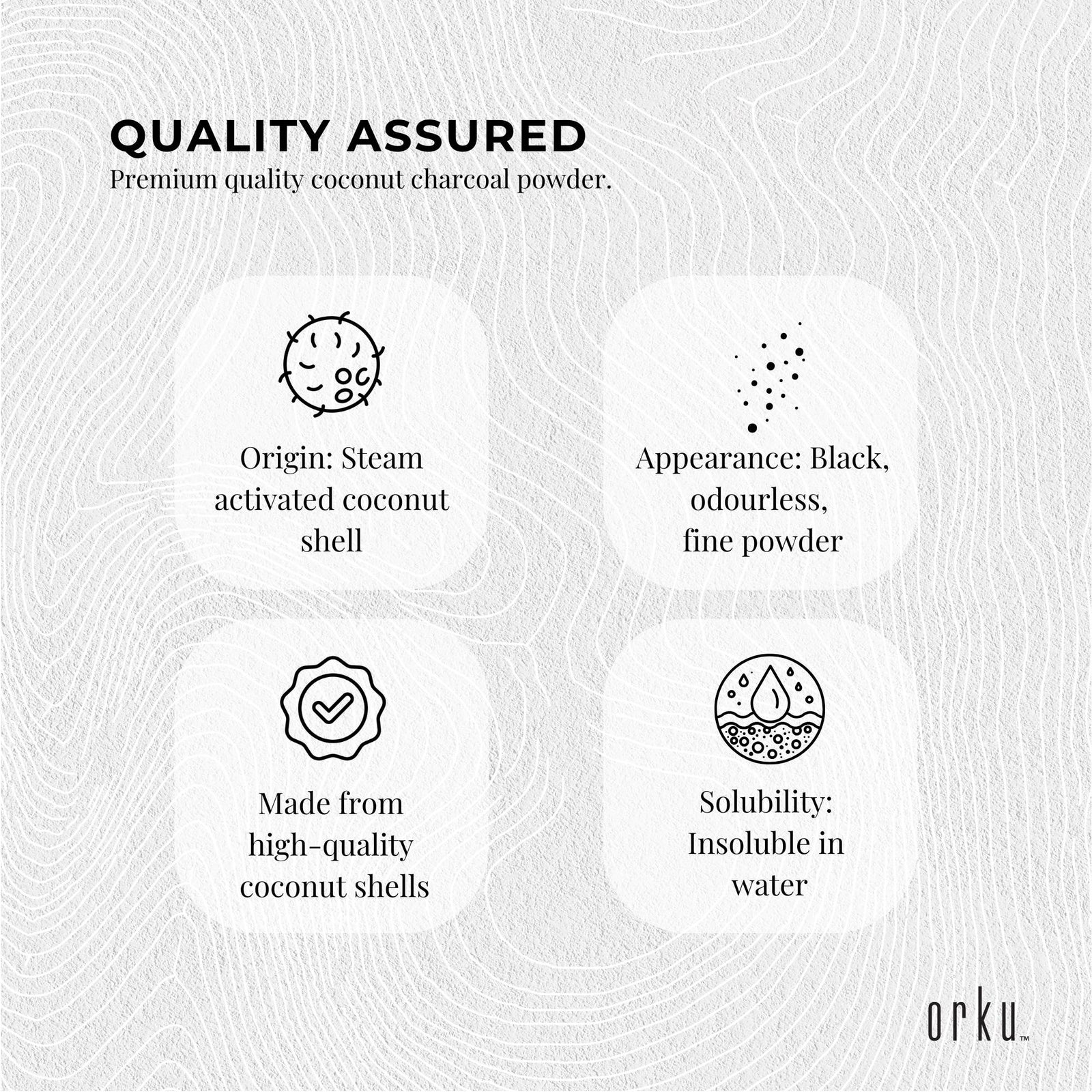 20Kg Activated Carbon Powder Coconut Charcoal - Water Filtration