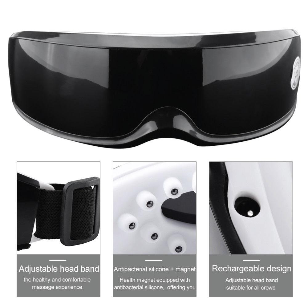 Magnetic Eye Massager Rechargeable - Wireless Pressure Vibration Electric