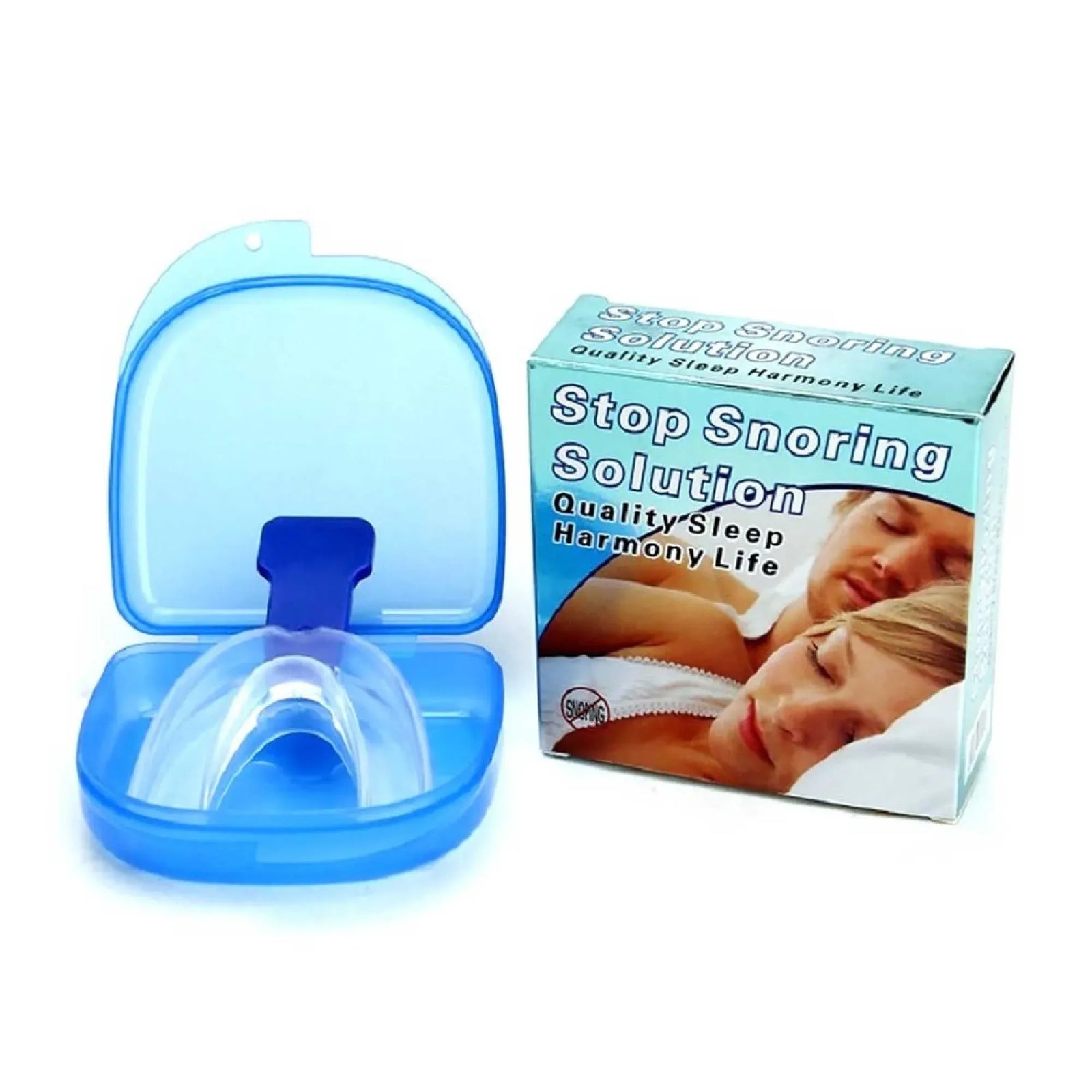 Social Hike 2x Anti Snoring Aid MouthGuard Adjustable for Sleep + Breathing