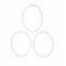 3x For Nutribullet Rubber White Seal - Gasket Ring For 600 600W Blade and Cups