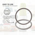 4x For Nutribullet Grey Gasket Seal Ring - For New 600W 1200W 900W Models