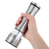 Electric Battery Salt or Pepper Grinder Adjustable Shakers Automatic Stainless Mill