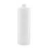 1x 250ml Clear HDPE Round Bottle + 28/410 Caps - Empty Plastic Food Storage