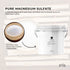 Orku 5kg Epsom Salt Tub - Magnesium Sulphate For Bath Skin Body Skin Care