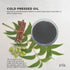 25ml Organic Neem Seed Oil - Debitterised Cold Pressed Azadirachtin Indica