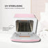 8L Pink Electric Towel Warmer UV Steriliser Cabinet Salon Heat Sanitiser