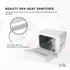 8L White Electric Towel Warmer UV Steriliser Cabinet Salon Heat Sanitiser