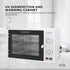 20L UV Ozone Steriliser Cabinet for Salon & Nail Tools with Towel Warmer 80°C
