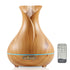 Essential Oil Aroma Diffuser Tulip Light Wood  -Ultrasonic Mist Humidifier