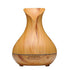 Essential Oil Aroma Diffuser Tulip Light Wood  -Ultrasonic Mist Humidifier