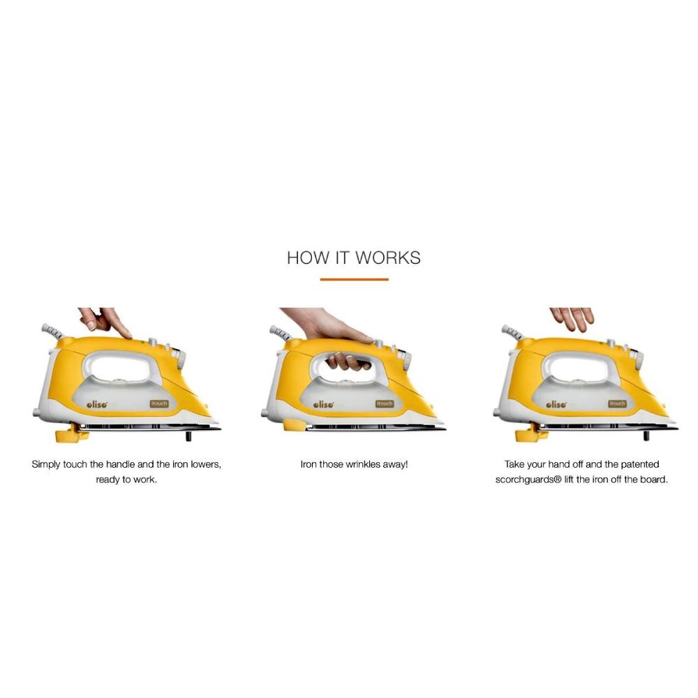 AU Plug  Iron iTouch Smart Technology Clothes Steamer Quilting TG1100