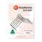 10 Pack 65mm 2.5" Brick Hooks - Wall Crab Clips Hangers For Pictures Plants