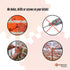 10 Pack 90mm 3.5" Brick Hooks - Wall Crab Clips Hangers For Pictures Plants
