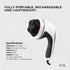 Full Body Vibration Handheld Massager - 4 Massage Heads Neck Shoulders Back Legs
