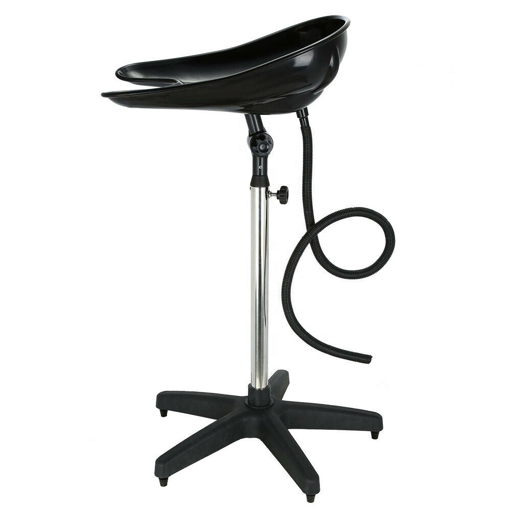 Portable Hairdressing Salon Basin Hair Washing Sink Shampoo Wash Standing Bowl