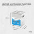 2L Digital Ultrasonic Jewellery Cleaner for Watches and Parts
