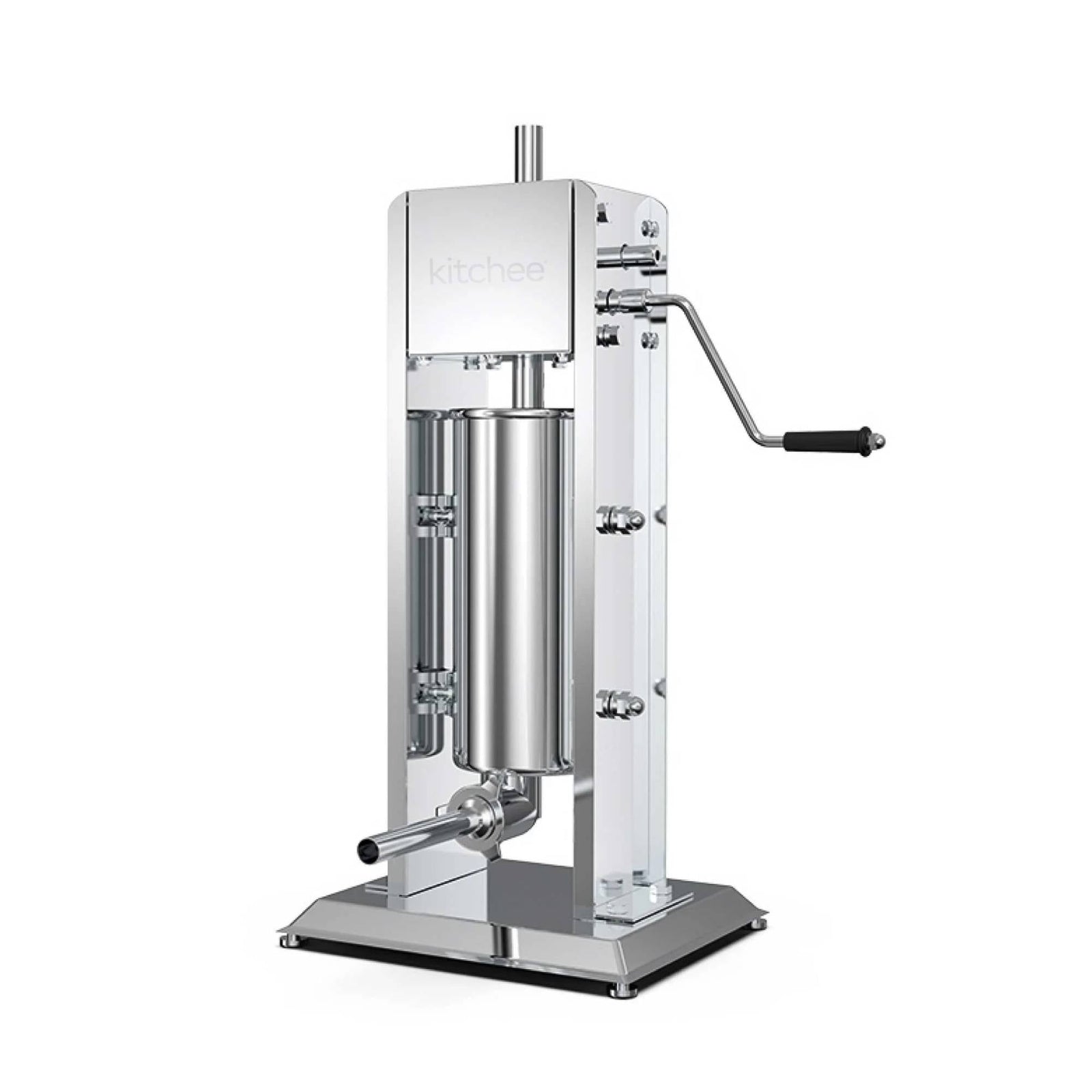 Kitchee 3L Manual Vertical Sausage Filler - Stainless Stuffer Meat Press Machine