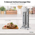 Kitchee 7L Manual Vertical Sausage Filler - Stainless Stuffer Meat Press Machine