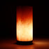 12V 12W Cylinder Himalayan Pink Salt Lamp Carved Rock Crystal Light Bulb On/Off