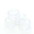 10x 3ml Lip Balm Containers Jars + Lids - Small Cosmetic Cream Sample Pot