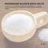 Orku 10Kg USP Epsom Salt Crystals - Magnesium Sulphate Bath Garden Household Use