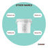 2.5kg Calcium Hydroxide Powder Tub Food Grade FCC Hydrated Slaked Pickling Lime