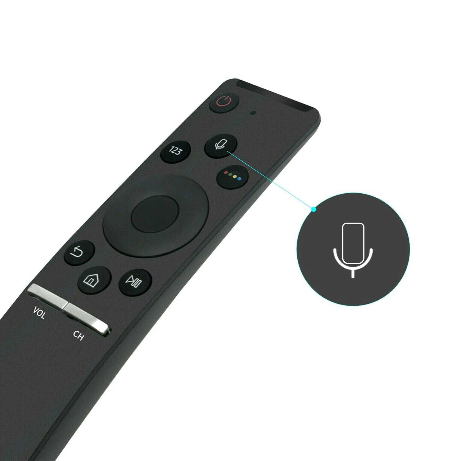 4K UHD Bluetooth Voice Remote Replacement for Samsung  BN59-01259B
