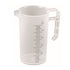 500ml Measuring Jug Heavy Duty Clear Plastic Propylene BPA 5 Food Grade Pro-Jug