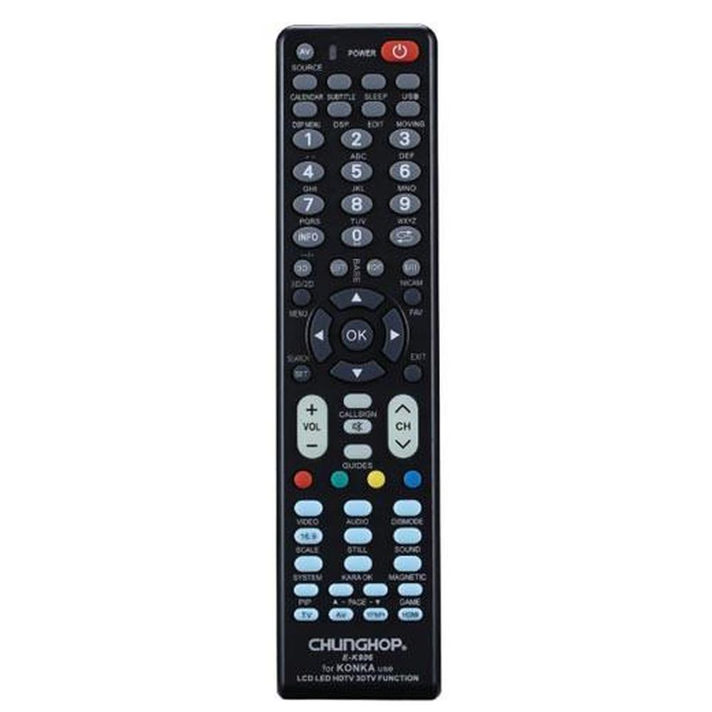 Universal TV Remote Control Compatible with Konka LCD Smart HD Plasma