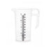 1L Measuring Jug Heavy Duty Clear Plastic Propylene Food Grade BPA 5 Pro-Jug