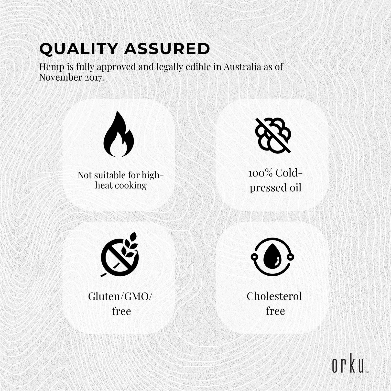 5L Organic Hemp Seed Oil - Cold Pressed Food Grade Oils