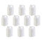 10x 5L White HDPE Plastic Bottles + Tamper Tel Caps - Dangerous Goods Jerry Can