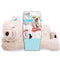 Puppy Warm Toy Bear Dog Heat Pack Comfort Plush Soft Toys Feeling Sleep Aid AFP
