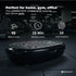 Social Hike 60cm Vibration Plate Machine Full Body Exercise Platform Black