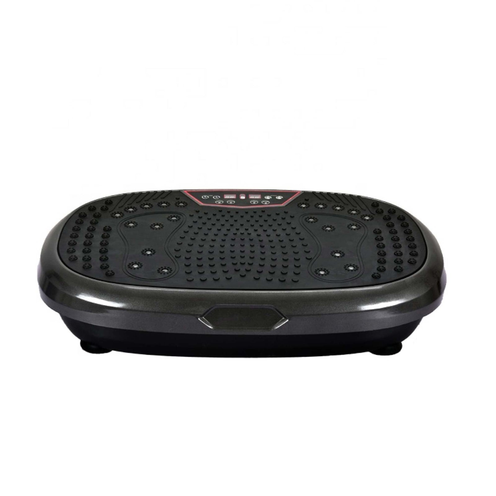 Black Mini Vibration Platform - Magnet Therapy Vibrating Machine Exercise Plate