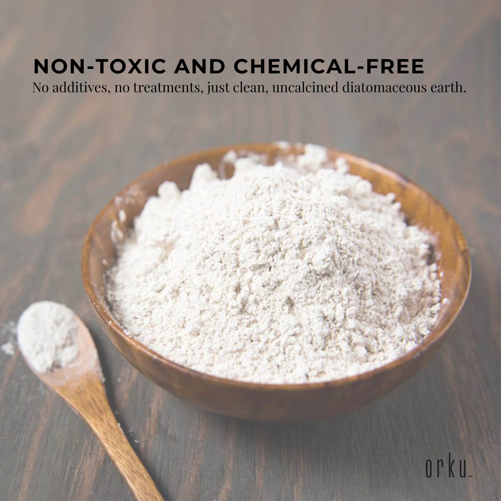 2Kg Fossil Shell Flour - Livestock Garden Pet Diatomaceous Earth