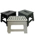 Folding Step Stool 22cm Portable Plastic Collapsible Fold Up Chair Random Colour
