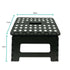 Folding Step Stool 22cm Portable Plastic Collapsible Fold Up Chair Random Colour
