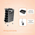 Ellie & Ruby Hairdressing Trolley 5 Drawer Hair Salon Beauty Rolling Cart