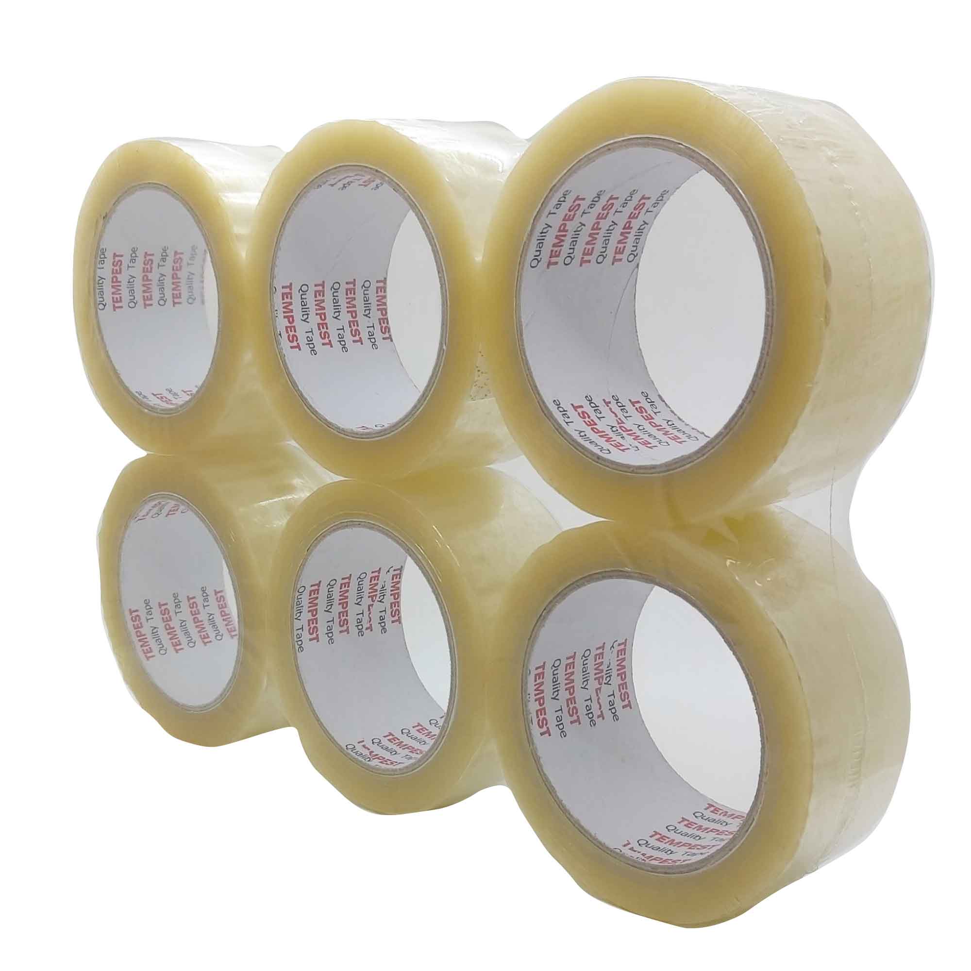 1x Clear Hotmelt Packaging Tape 48mmx75m - Heavy Duty Shipping Packing Adhesive