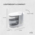 1000ml Water Flosser Electric Oral Irrigator - Stepless Pressure White
